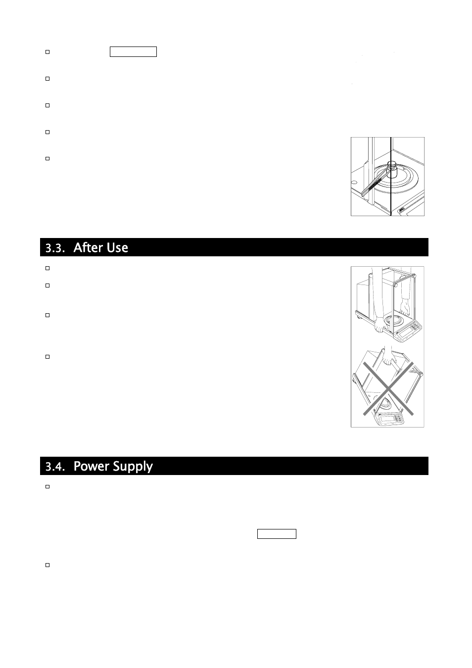 After use, Power supply | A&D Weighing GH-252 User Manual | Page 11 / 86