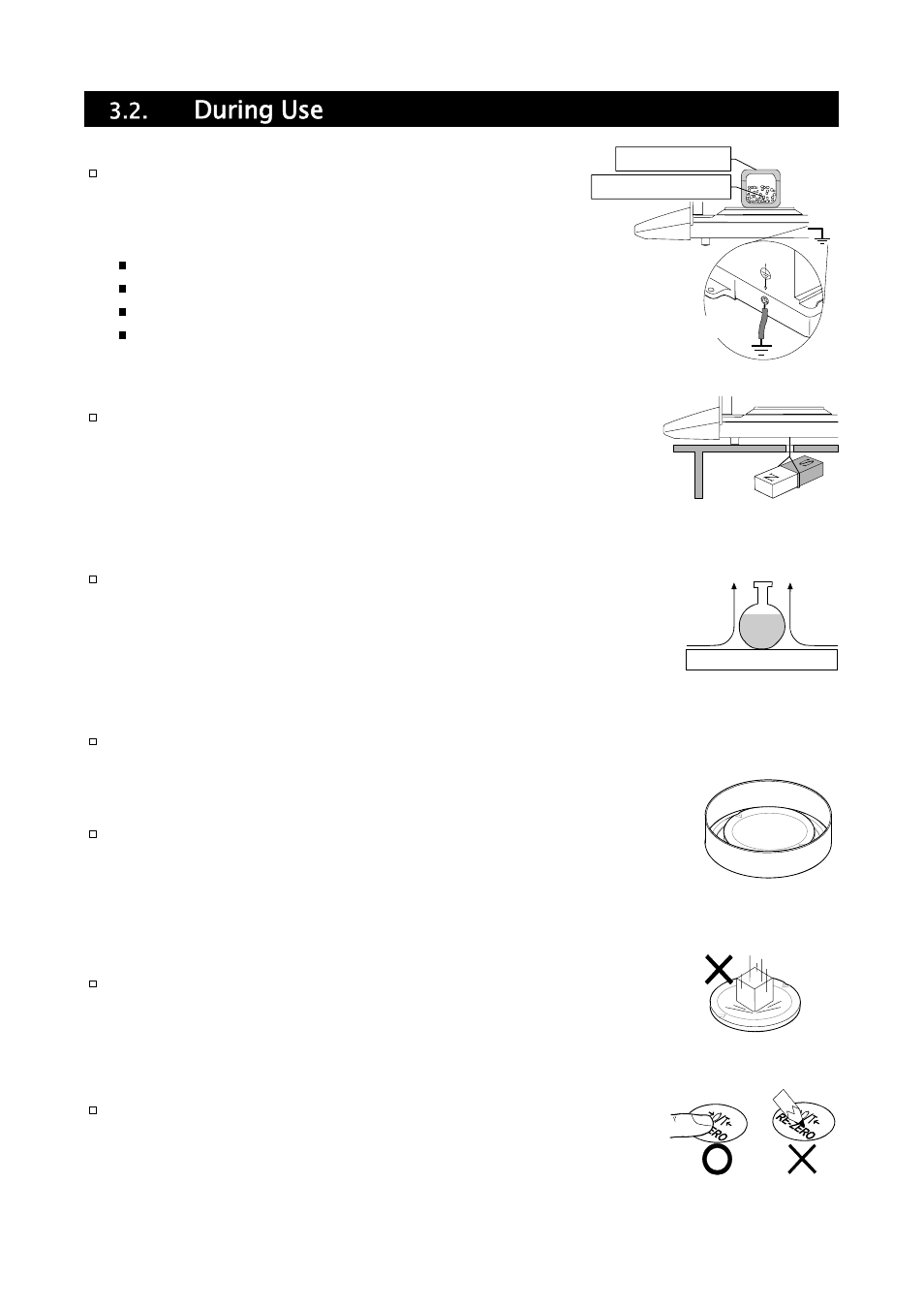 During use | A&D Weighing HR-202i User Manual | Page 10 / 62