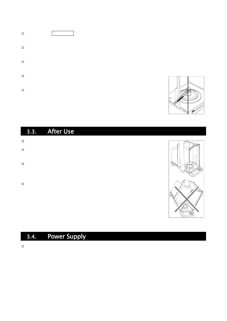 After use, Power supply | A&D Weighing HR-202i User Manual | Page 11 / 62