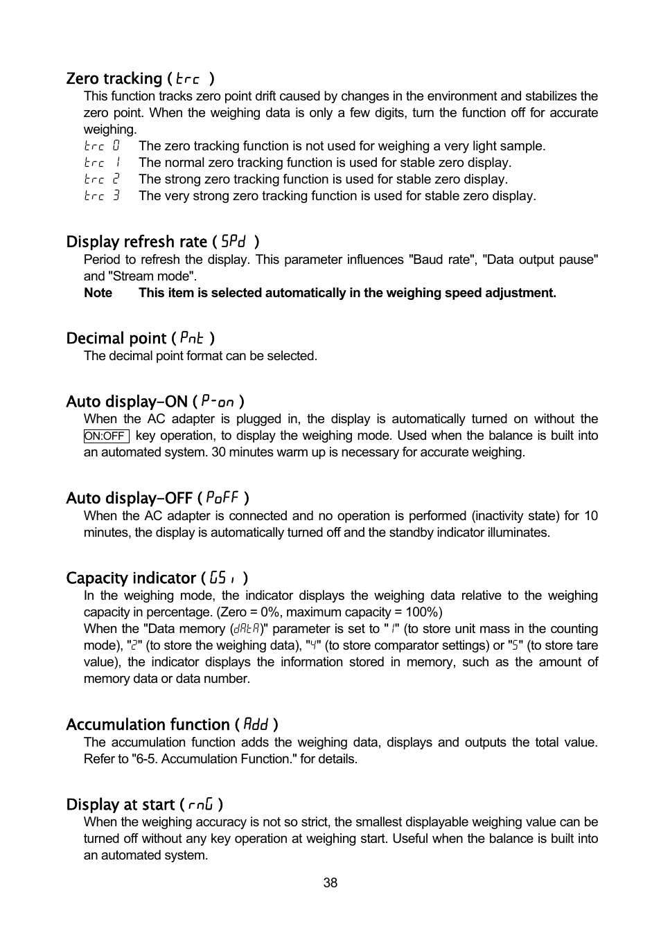 A&D Weighing GF-32K User Manual | Page 40 / 104