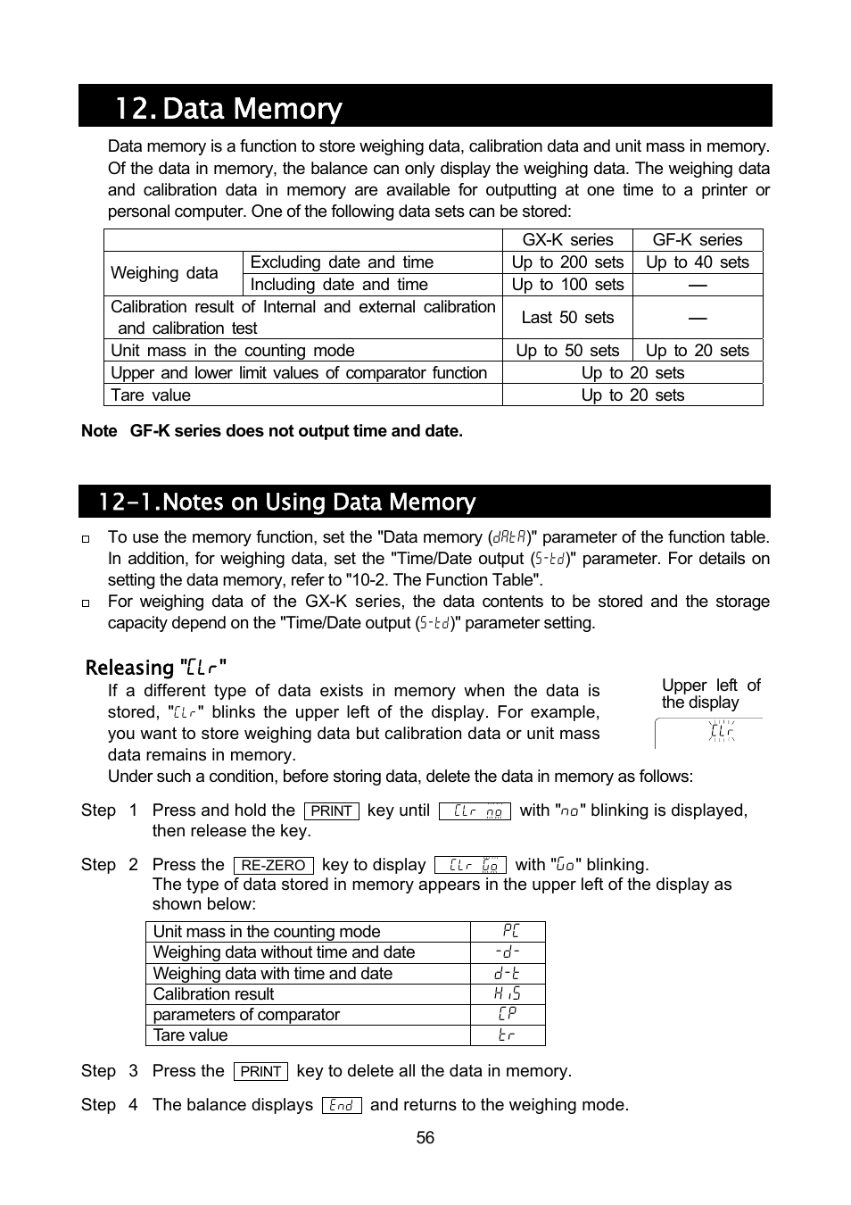 A&D Weighing GF-32K User Manual | Page 58 / 104