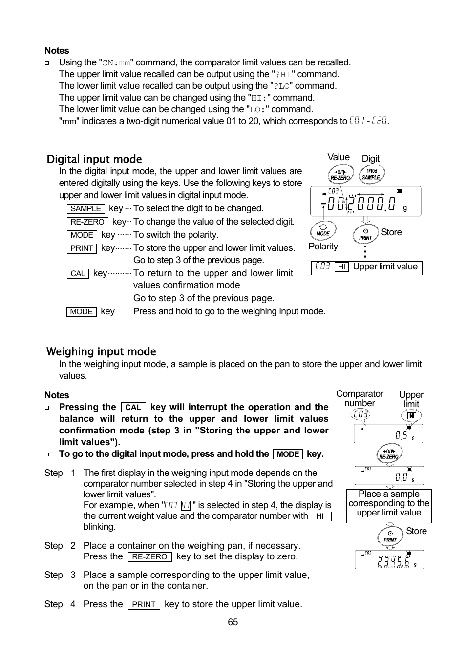 A&D Weighing GF-32K User Manual | Page 67 / 104