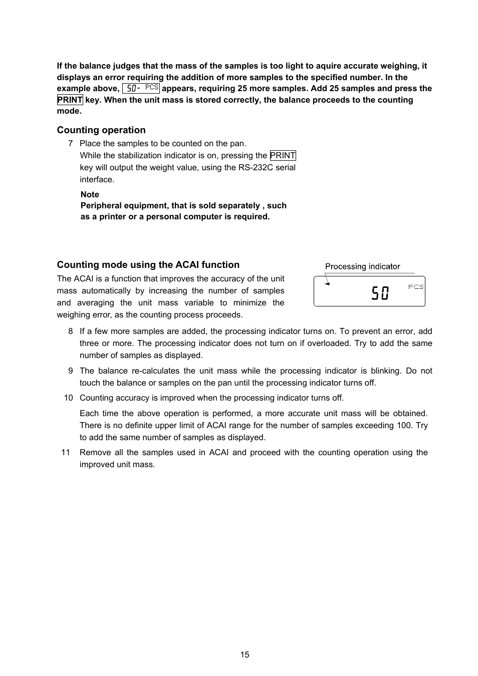 A&D Weighing FX-3000i User Manual | Page 17 / 74