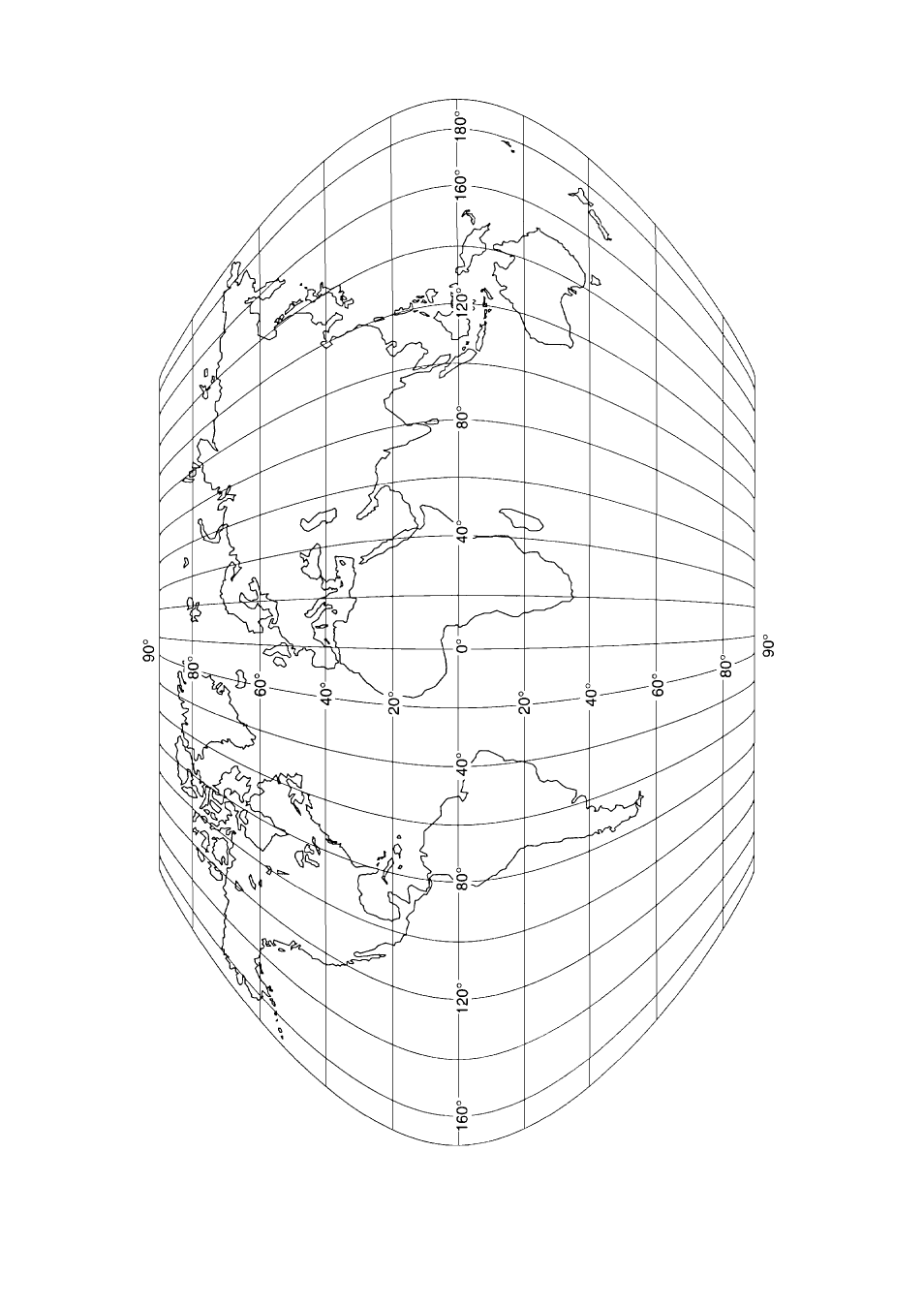 World map | A&D Weighing EW-12Ki User Manual | Page 42 / 43