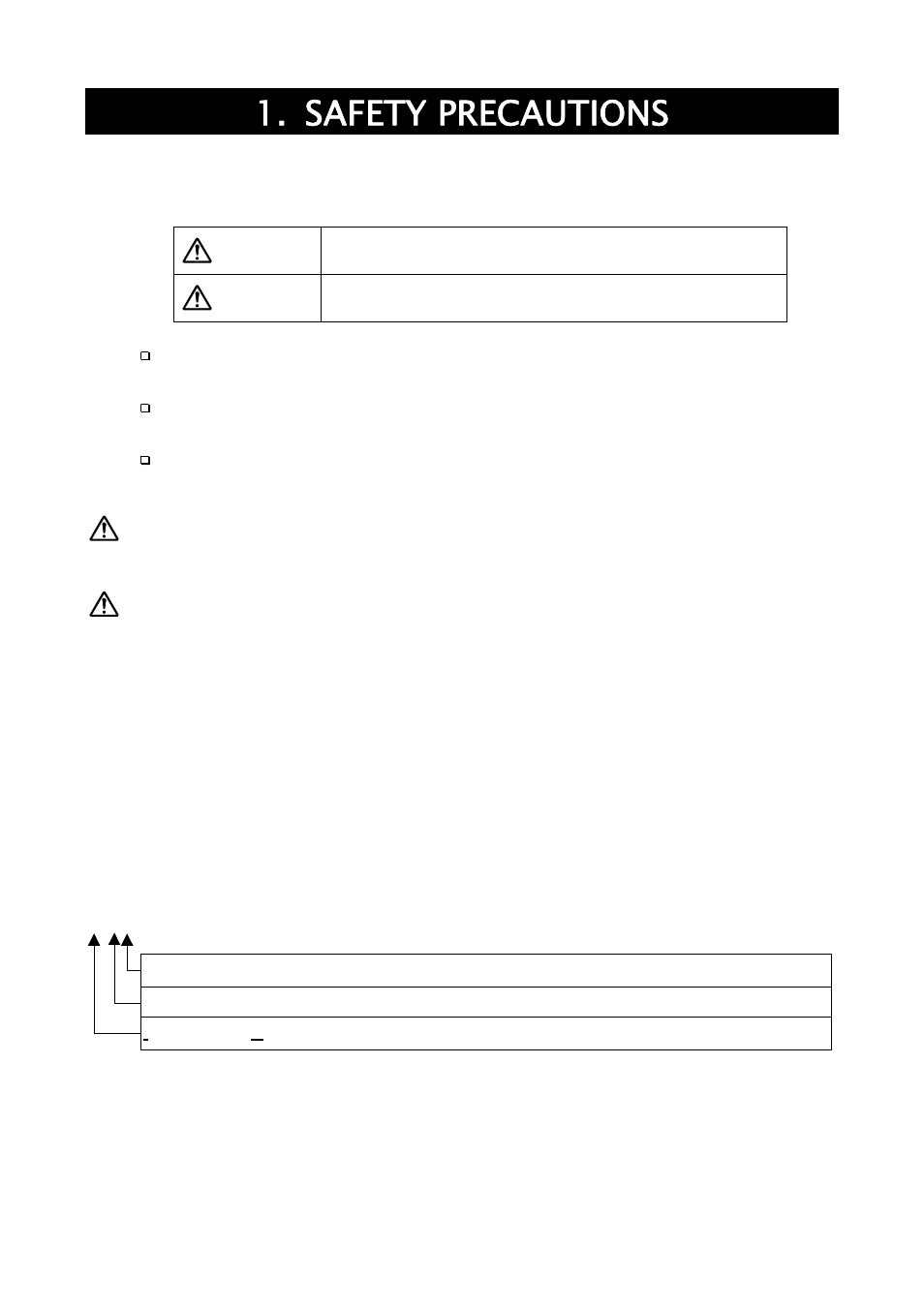 Safety precautions | A&D Weighing SJ-30KWP User Manual | Page 4 / 32