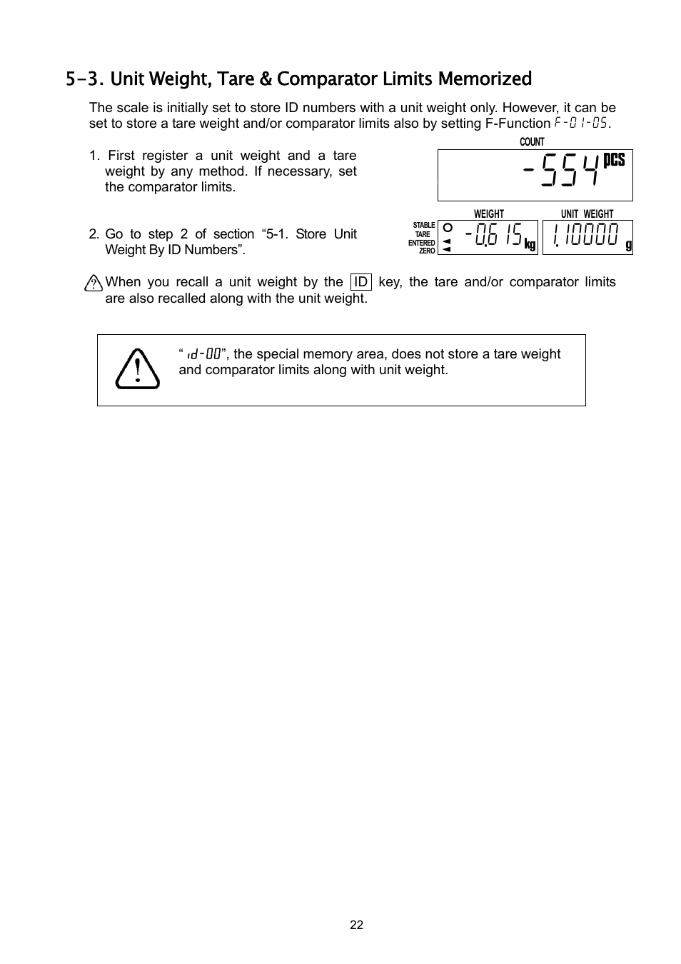 A&D Weighing HC-3Ki User Manual | Page 24 / 60