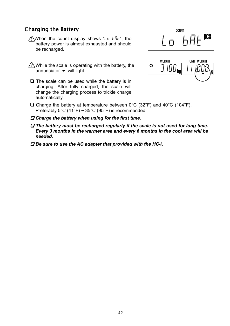 88 lo 8 bat | A&D Weighing HC-3Ki User Manual | Page 44 / 60