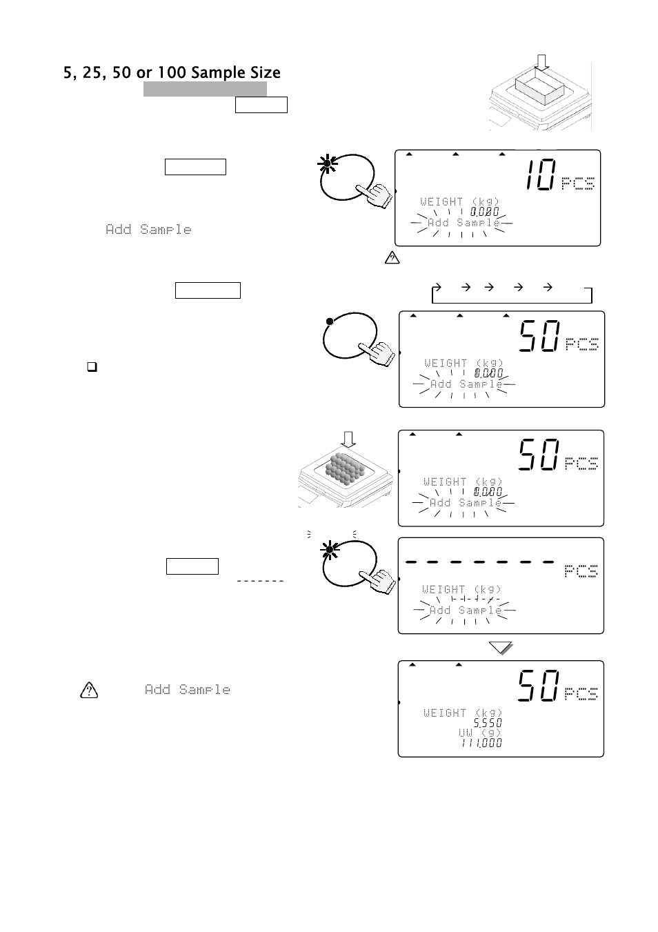 881 pcs | A&D Weighing FC-500Si User Manual | Page 16 / 86