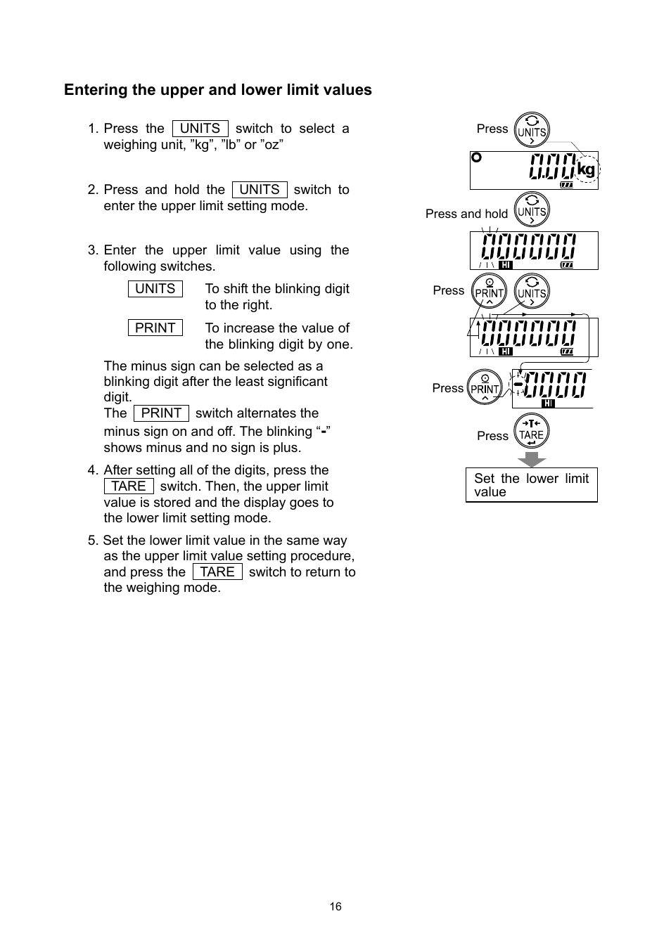 A&D Weighing SE-150KAL User Manual | Page 18 / 29