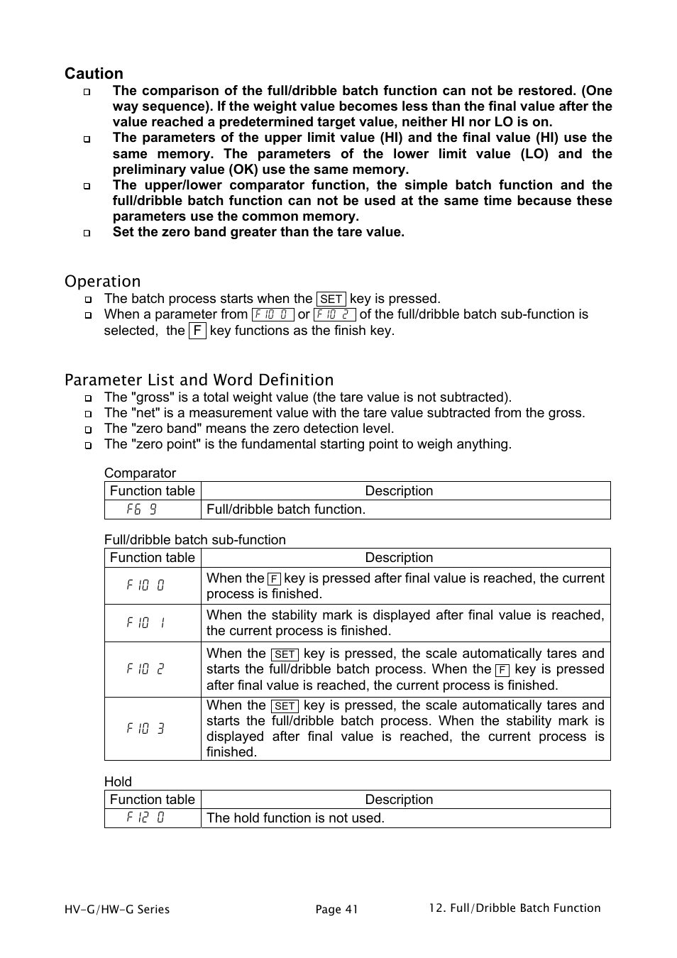 A&D Weighing HW-1200KGV3 User Manual | Page 43 / 86