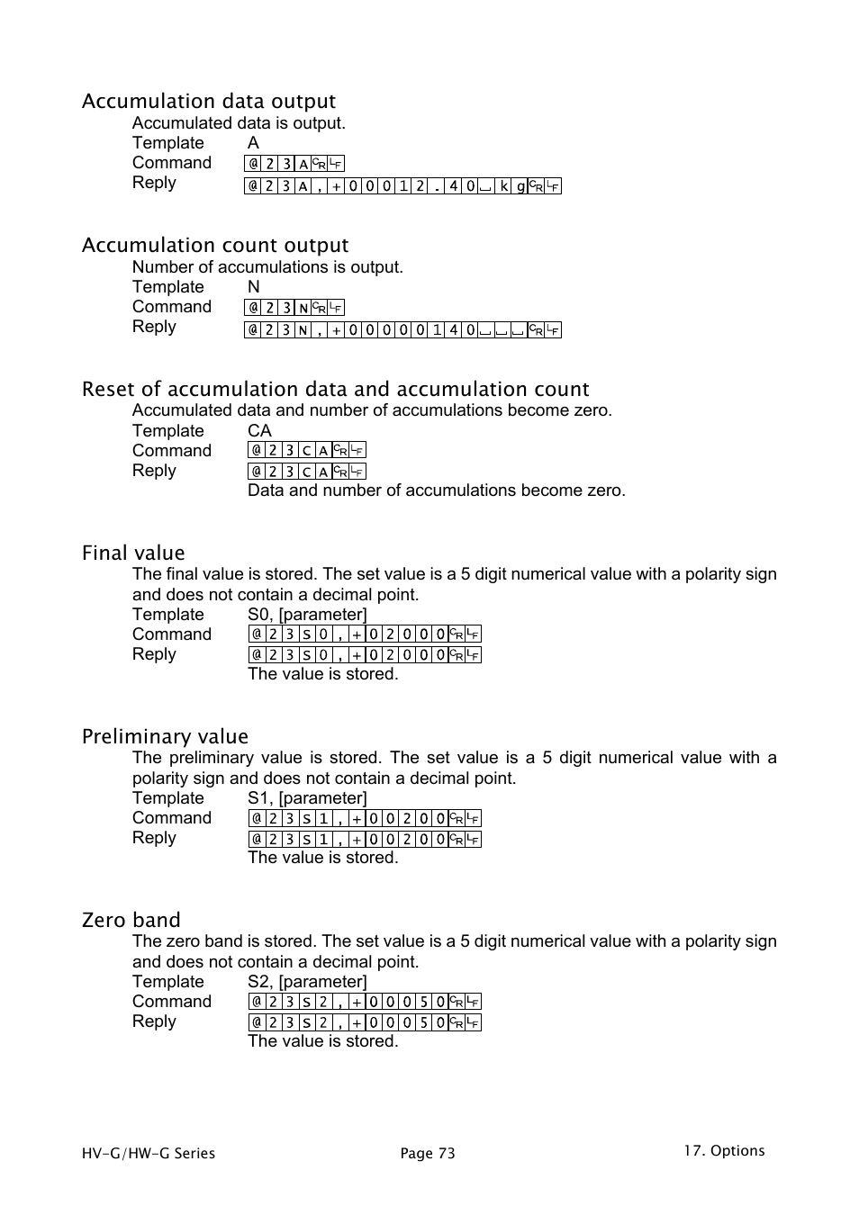 A&D Weighing HW-1200KGV3 User Manual | Page 75 / 86