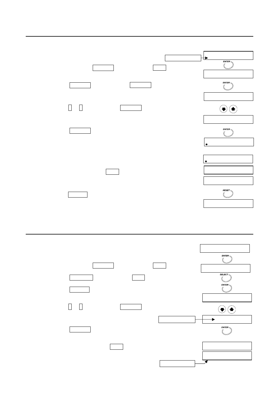 Out "n"o, Out "g"o, Clr "n"o | Clr "g"o | A&D Weighing ML-50 User Manual | Page 56 / 75