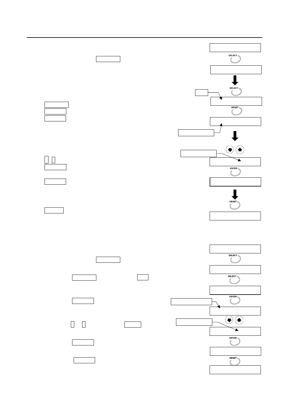14.1.1. operation operation operation operation, Cl adj, Dp 0 | Dp 1, Prt "0, Data, Prt "1 | A&D Weighing ML-50 User Manual | Page 63 / 75