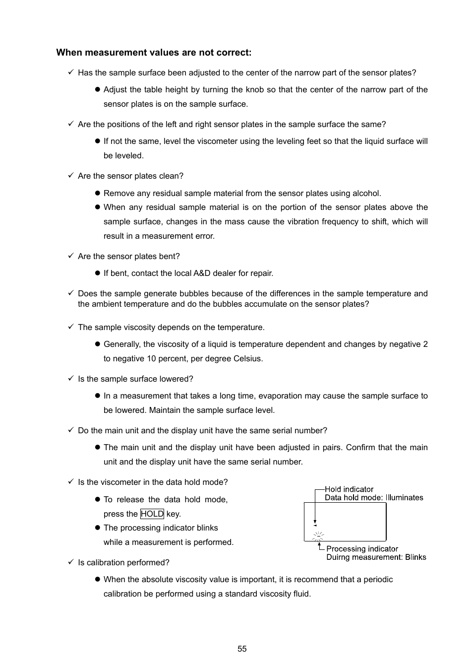 A&D Weighing SV-100 User Manual | Page 57 / 66