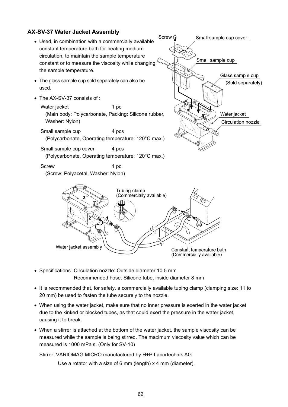 A&D Weighing SV-100 User Manual | Page 64 / 66