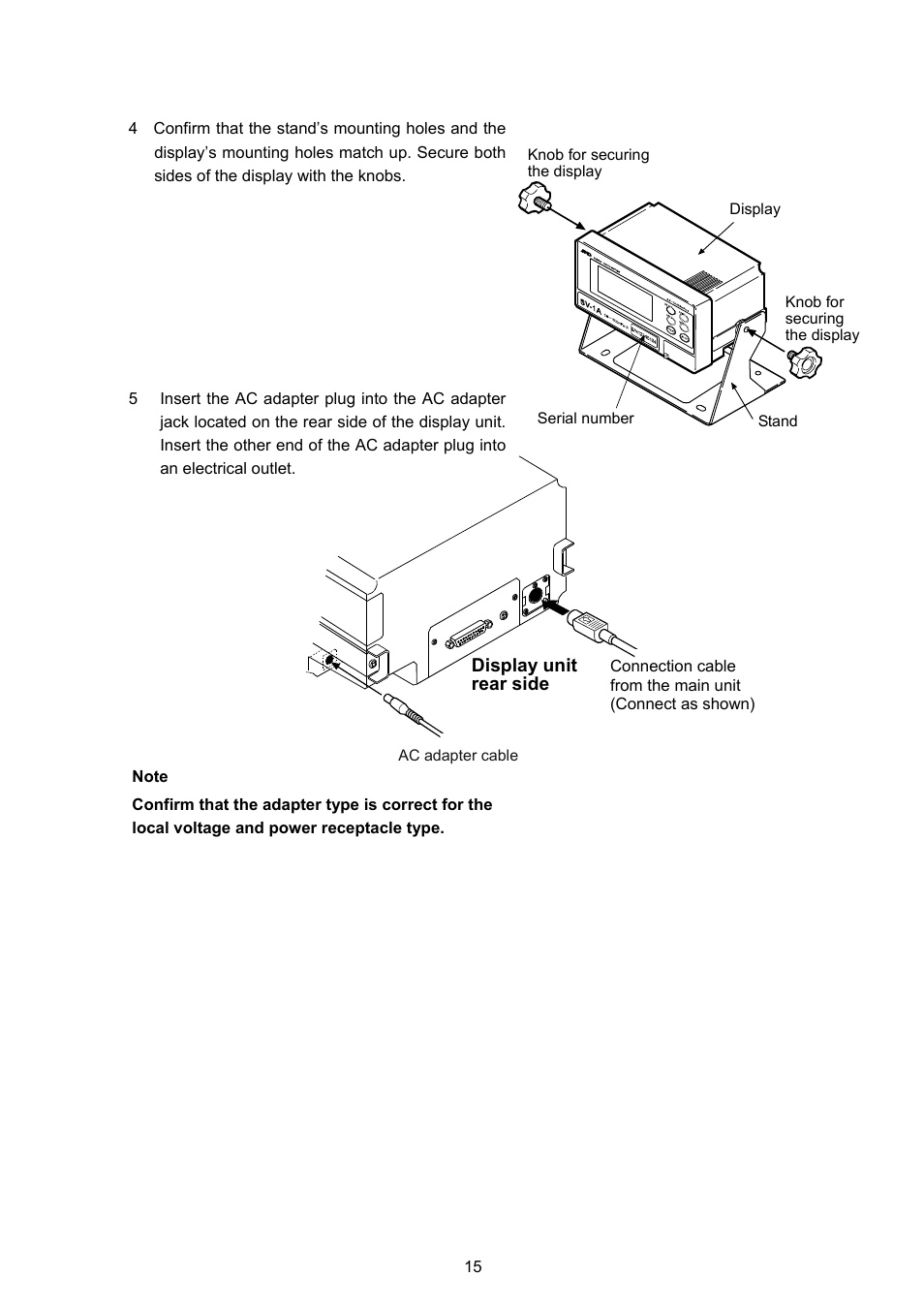 A&D Weighing SV-100H User Manual | Page 17 / 102