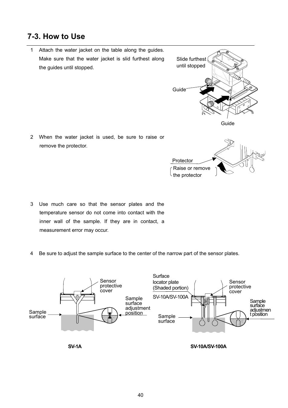 3. how to use | A&D Weighing SV-100H User Manual | Page 42 / 102