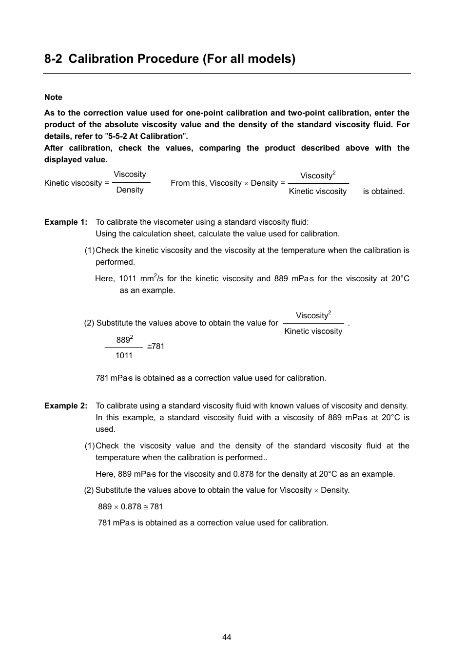 2 calibration procedure (for all models) | A&D Weighing SV-100H User Manual | Page 46 / 102
