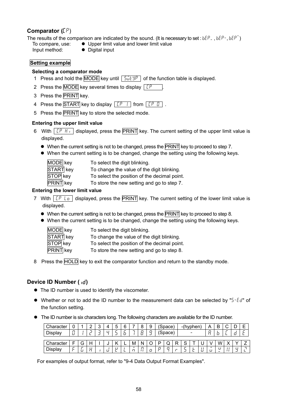 A&D Weighing SV-100H User Manual | Page 60 / 102