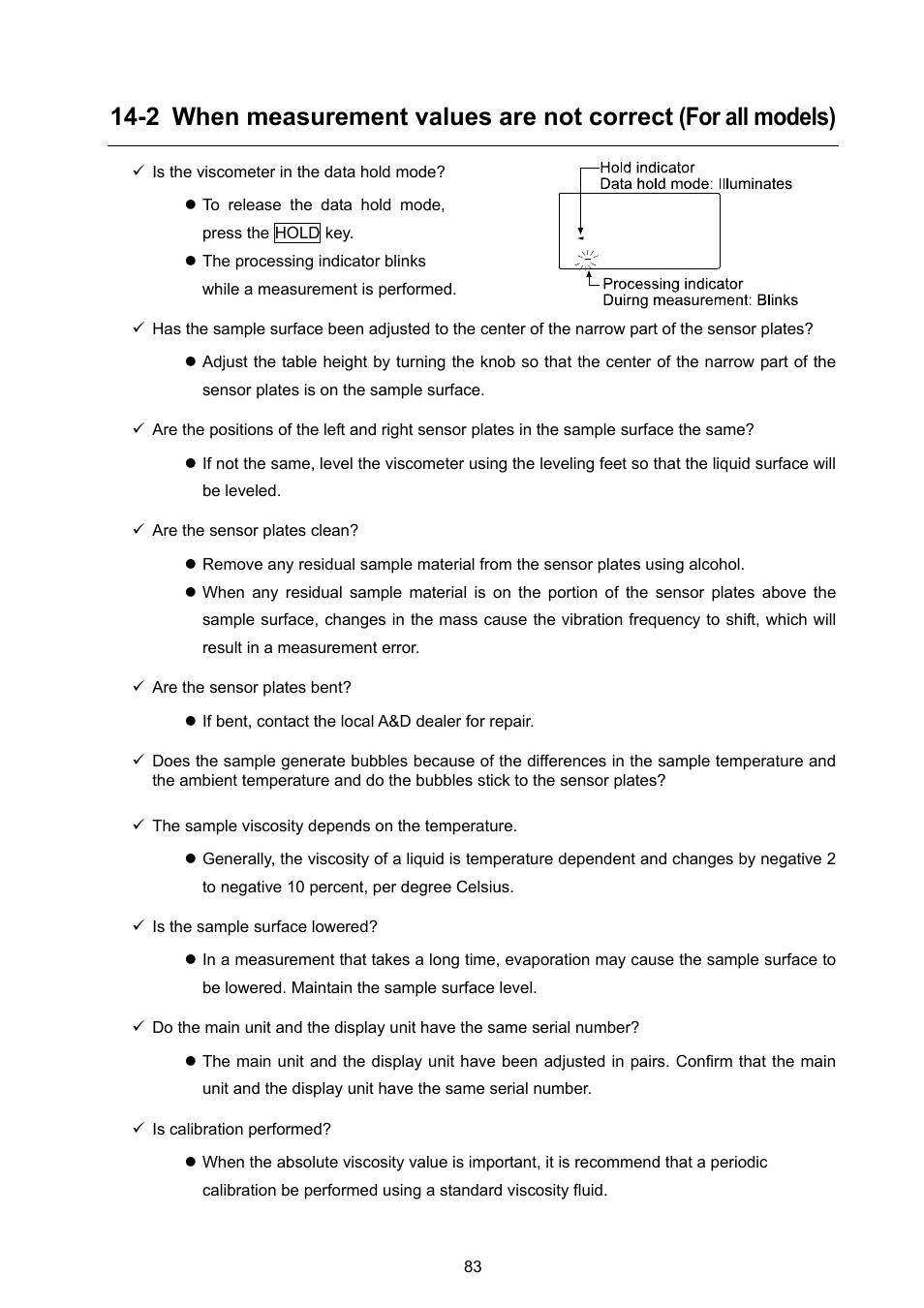 A&D Weighing SV-100H User Manual | Page 85 / 102