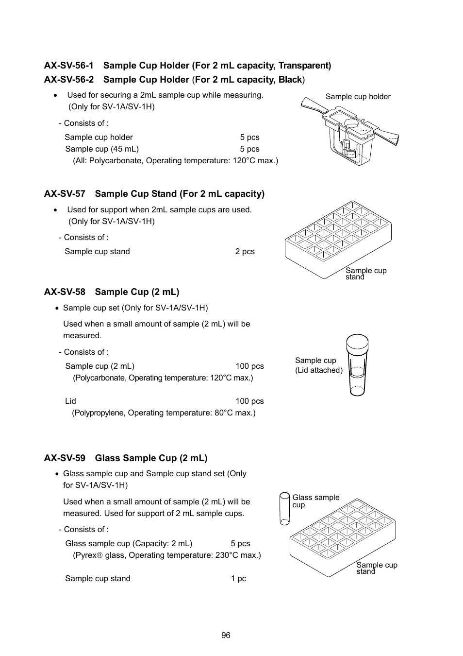 A&D Weighing SV-100H User Manual | Page 98 / 102
