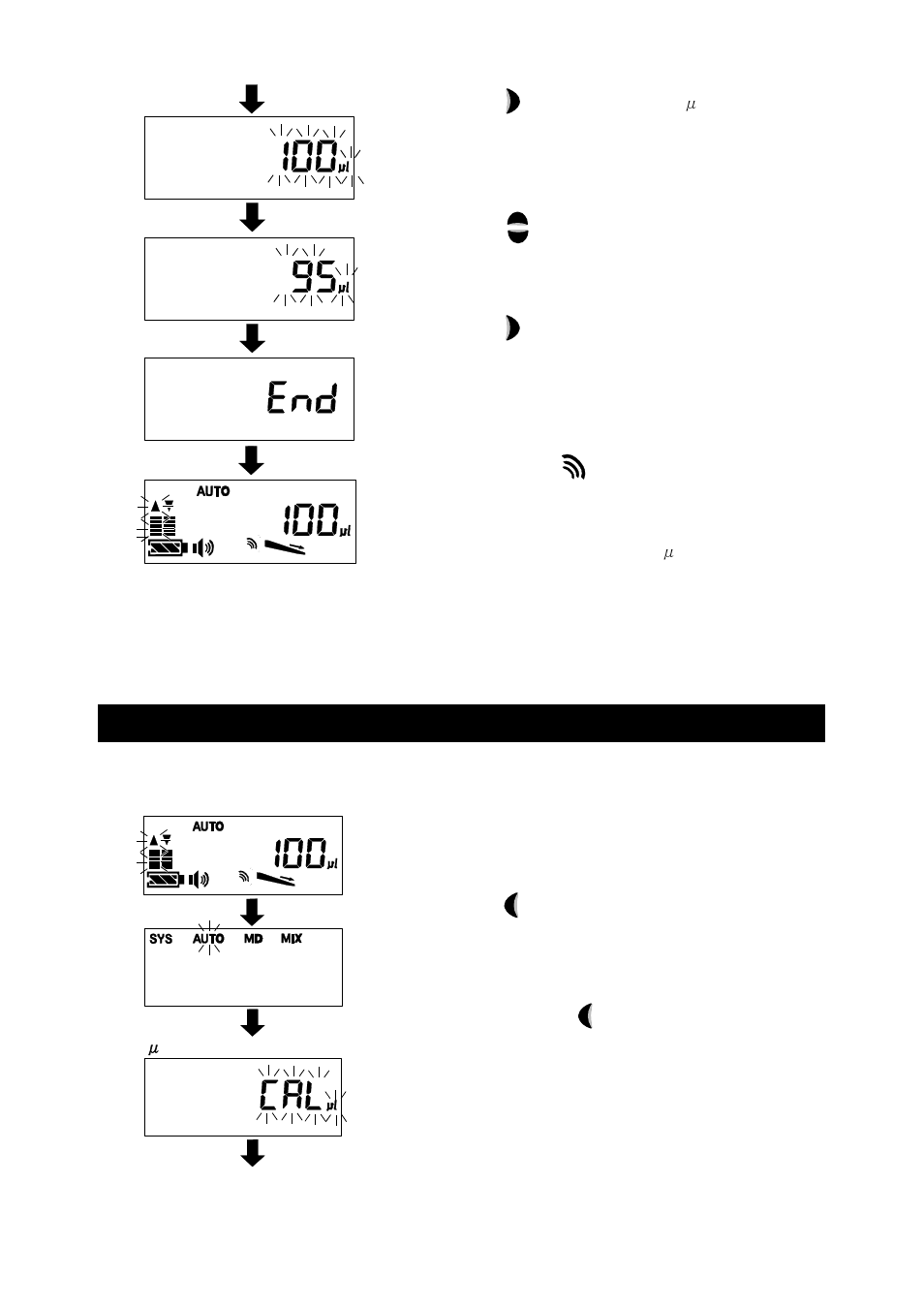 2 resetting the volume calibration | A&D Weighing MPA-1200 User Manual | Page 32 / 48