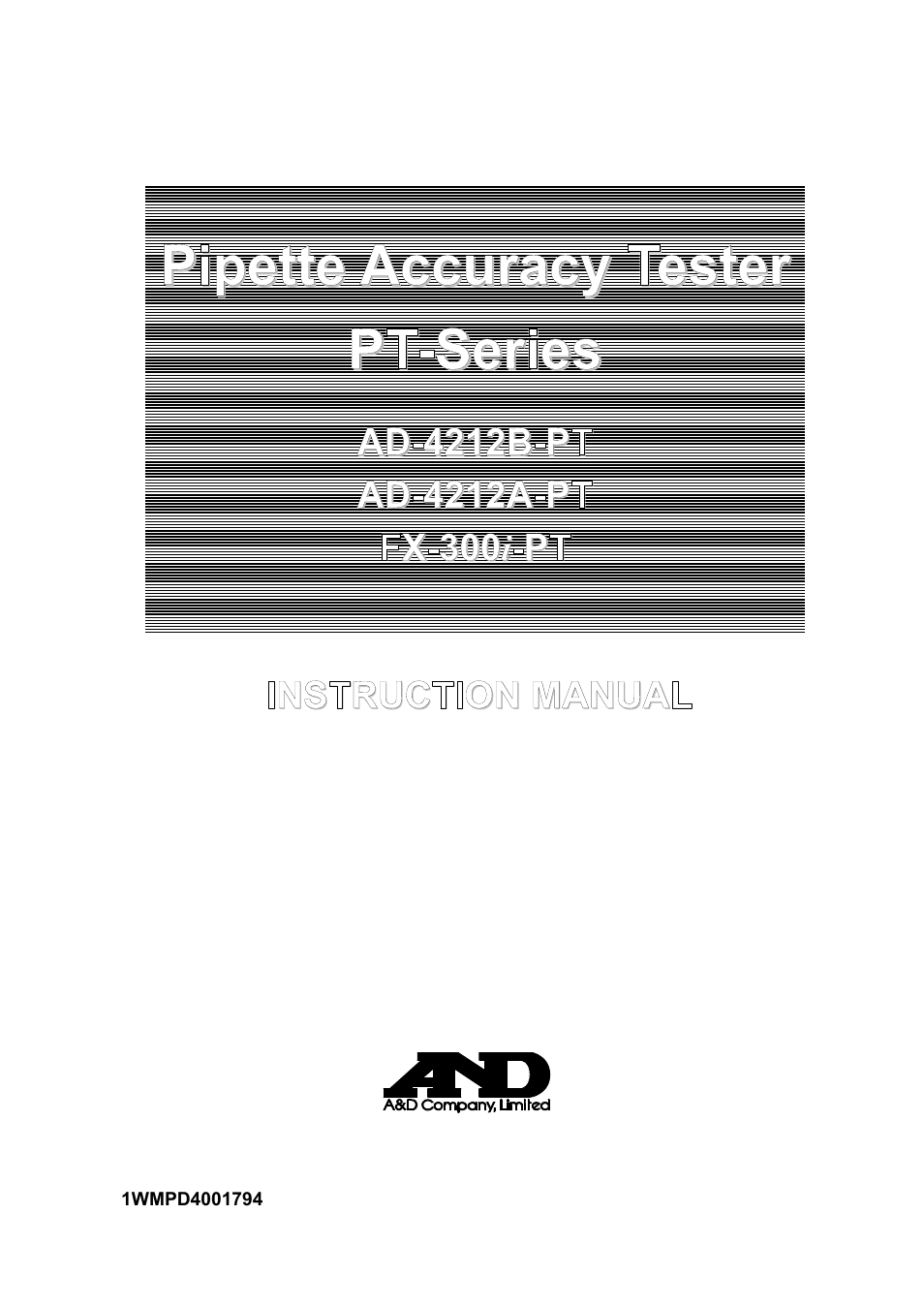 A&D Weighing FX-300i-PT User Manual | 30 pages