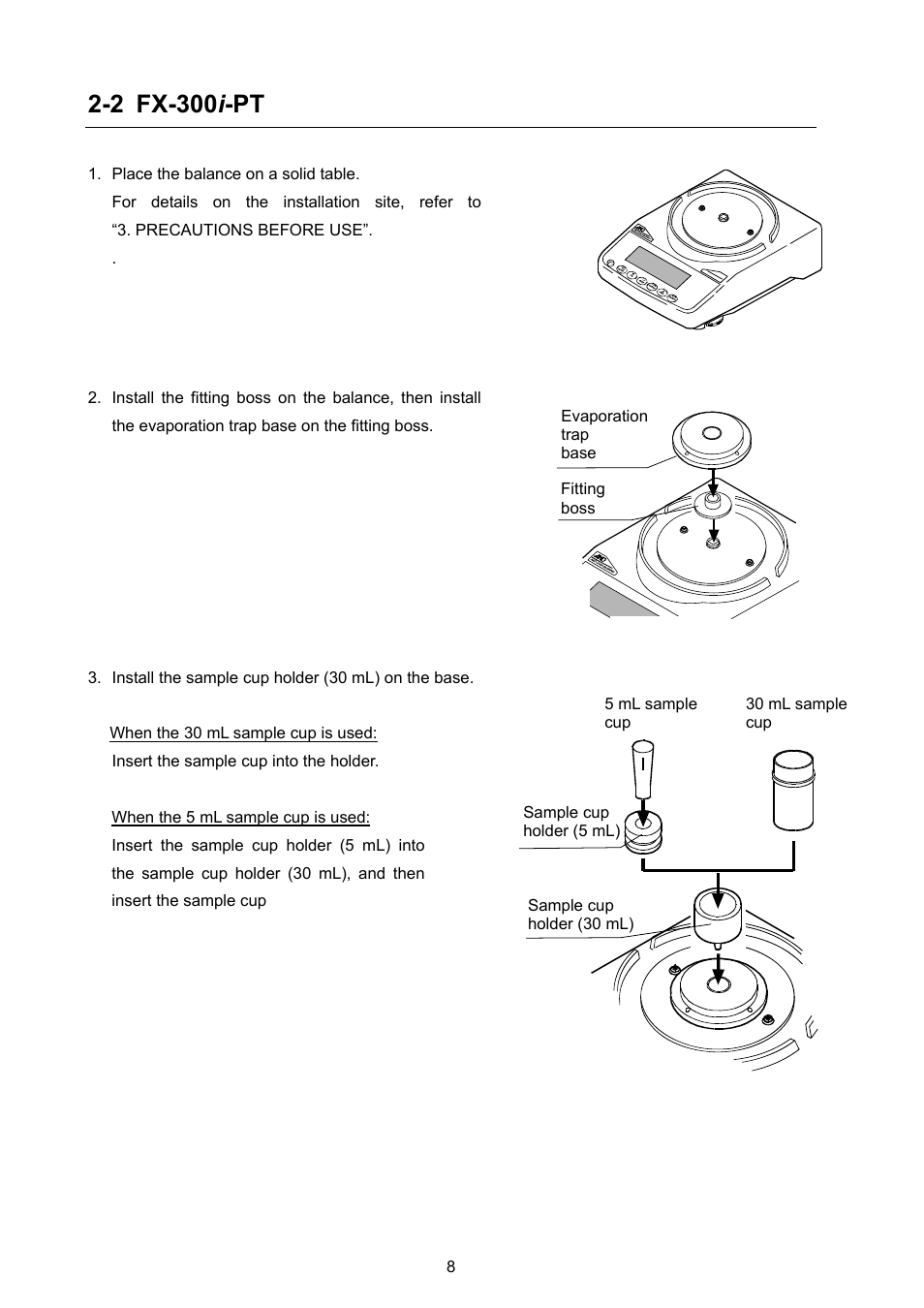 2 fx-300 i -pt | A&D Weighing FX-300i-PT User Manual | Page 10 / 30