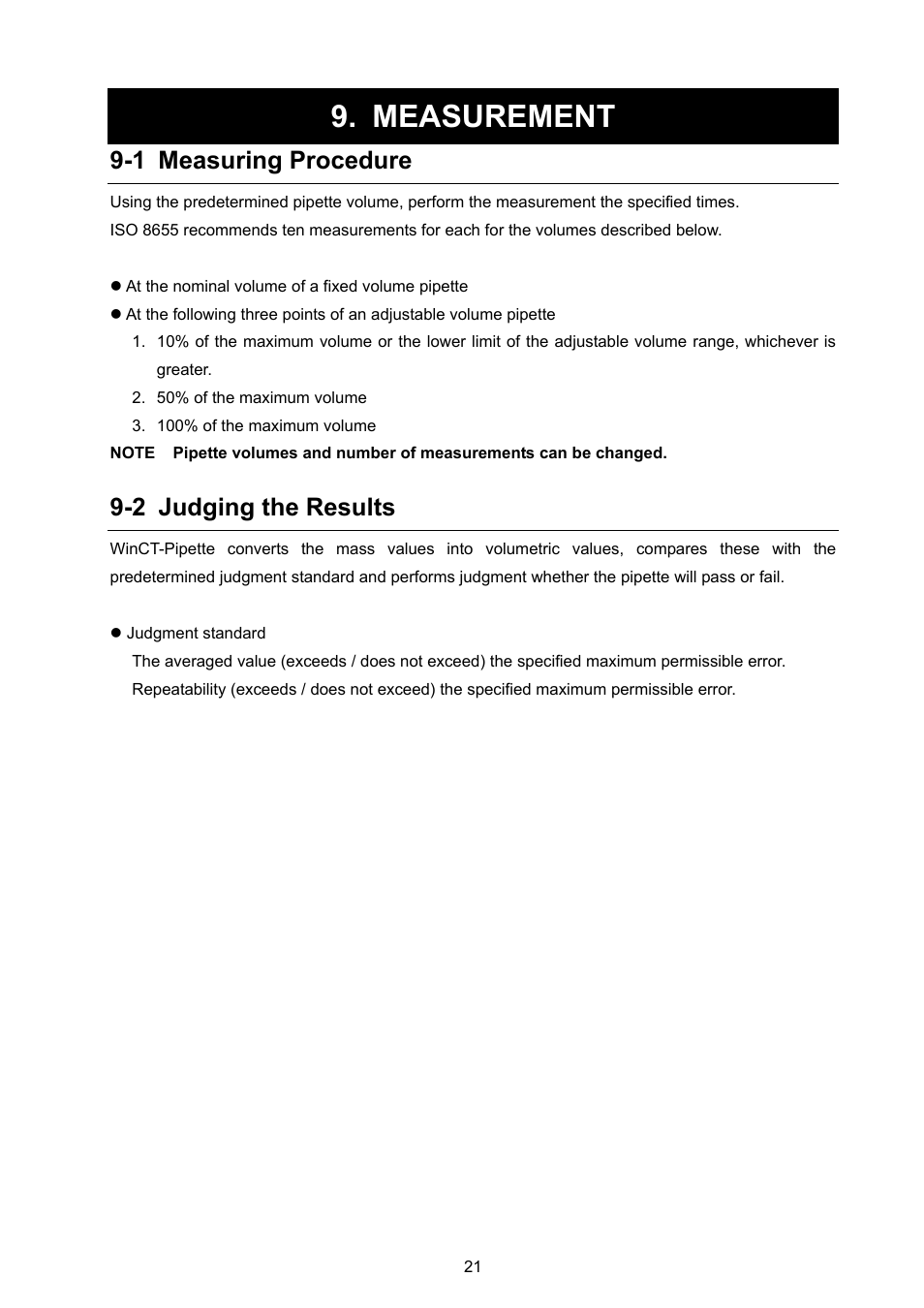 Measurement, 1 measuring procedure, 2 judging the results | A&D Weighing FX-300i-PT User Manual | Page 23 / 30