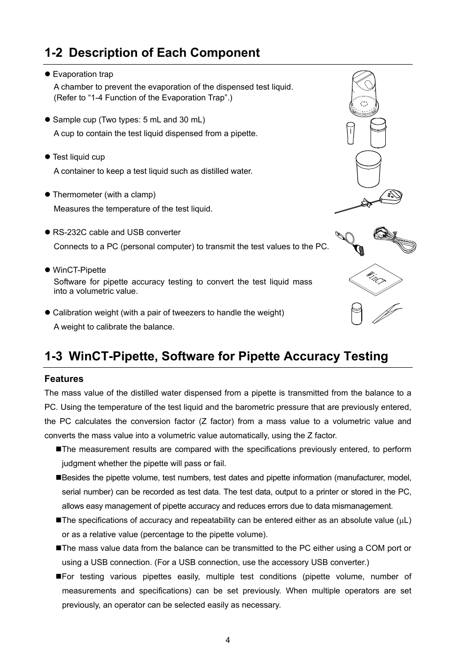 2 description of each component | A&D Weighing FX-300i-PT User Manual | Page 6 / 30