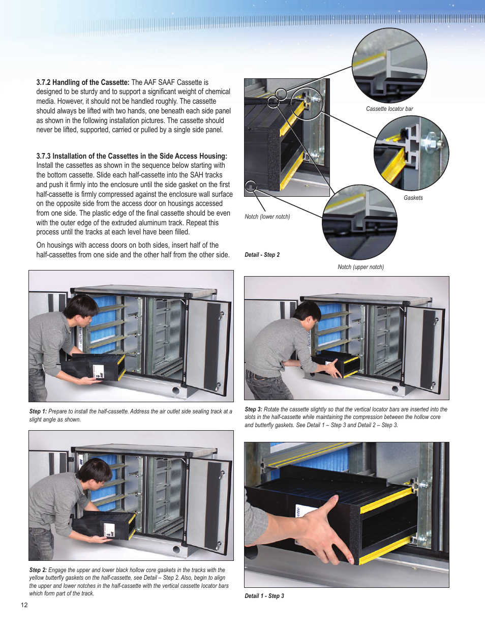 AAF International SAH User Manual | Page 12 / 20