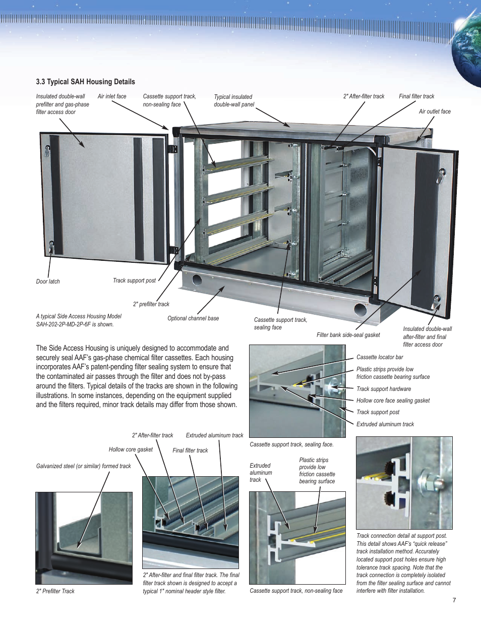 AAF International SAH User Manual | Page 7 / 20