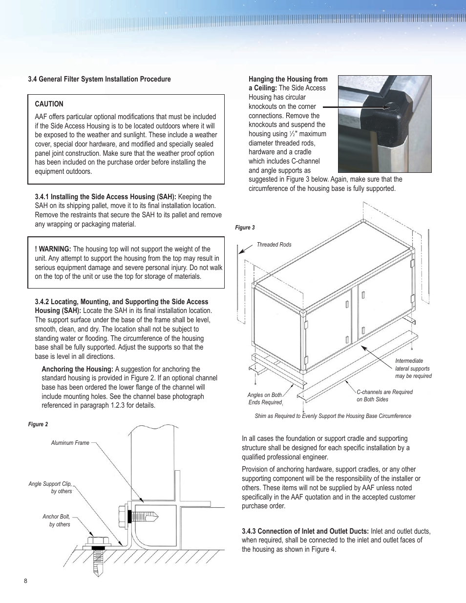 AAF International SAH User Manual | Page 8 / 20