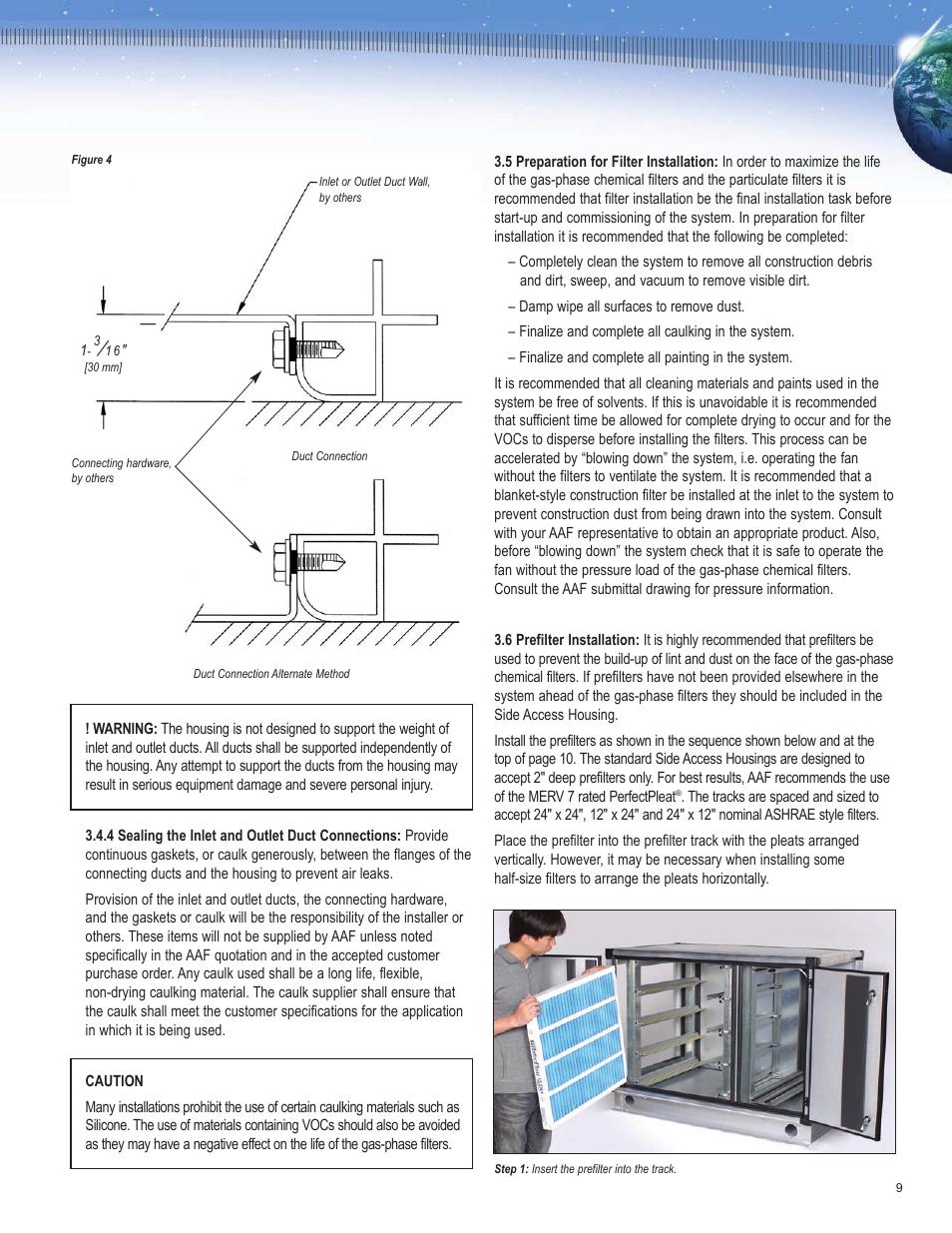 AAF International SAH User Manual | Page 9 / 20