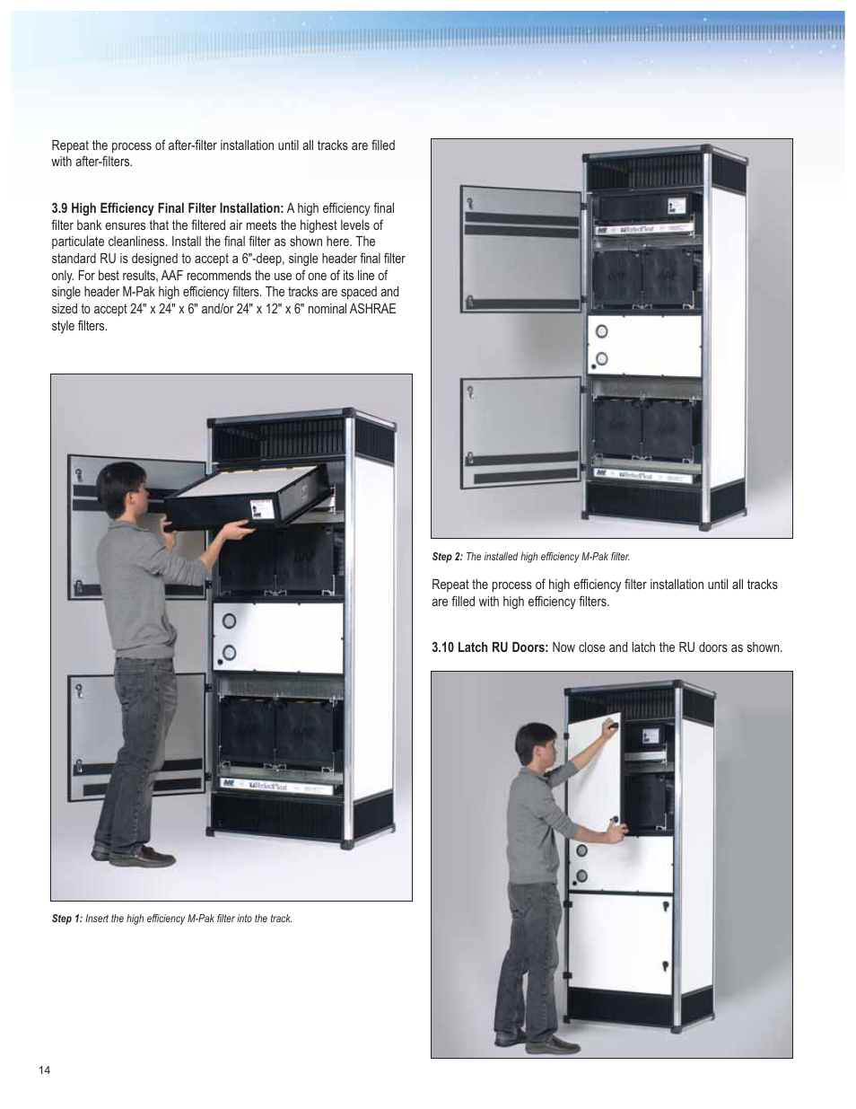 AAF International PRU User Manual | Page 14 / 20