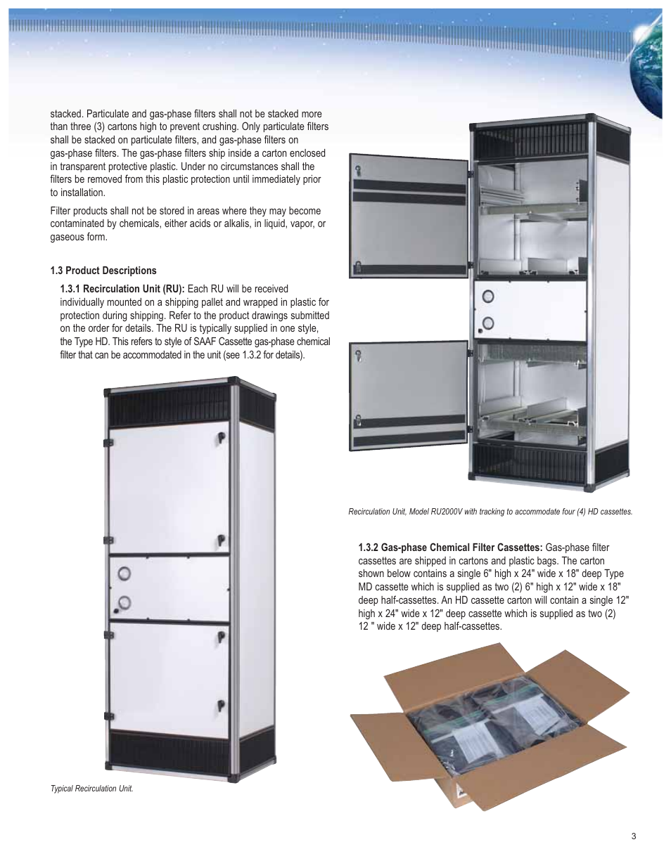 AAF International PRU User Manual | Page 3 / 20