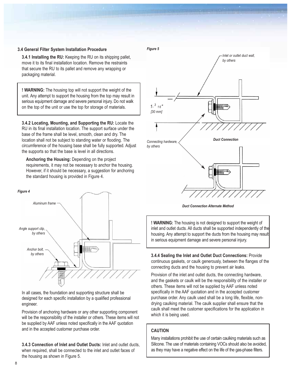 AAF International PRU User Manual | Page 8 / 20