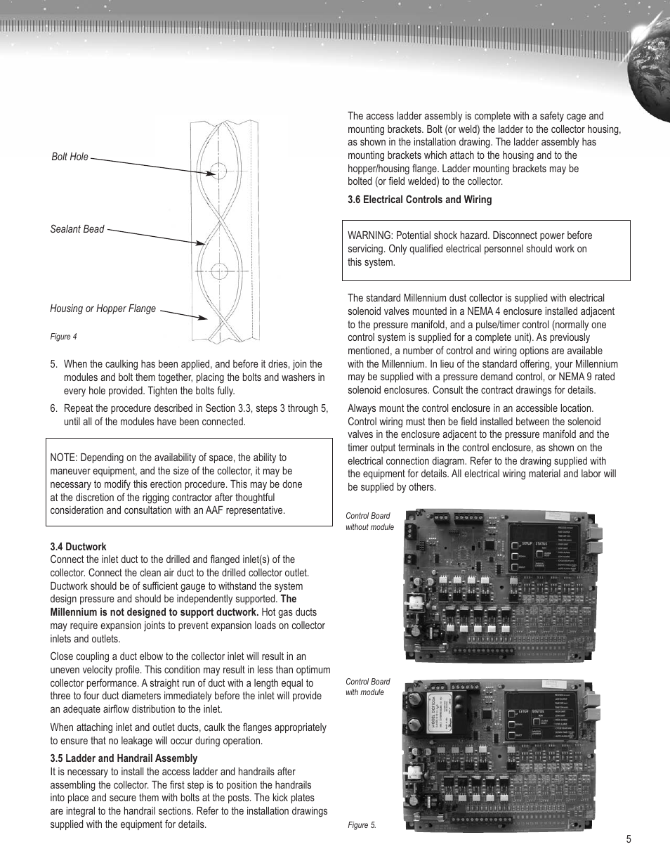 AAF International Millennium User Manual | Page 5 / 12