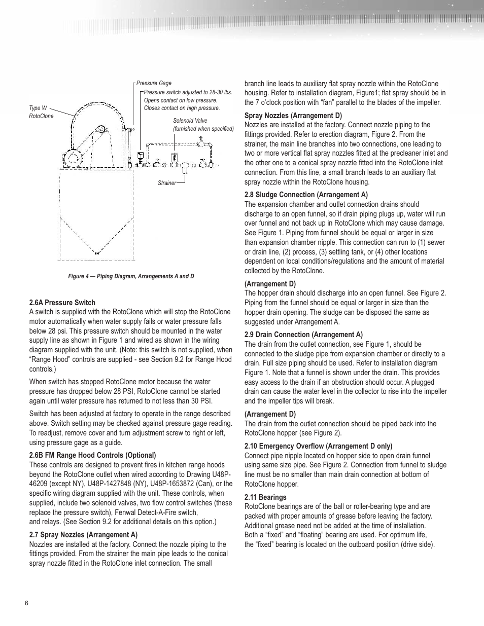 AAF International Type W RotoClone User Manual | Page 6 / 16