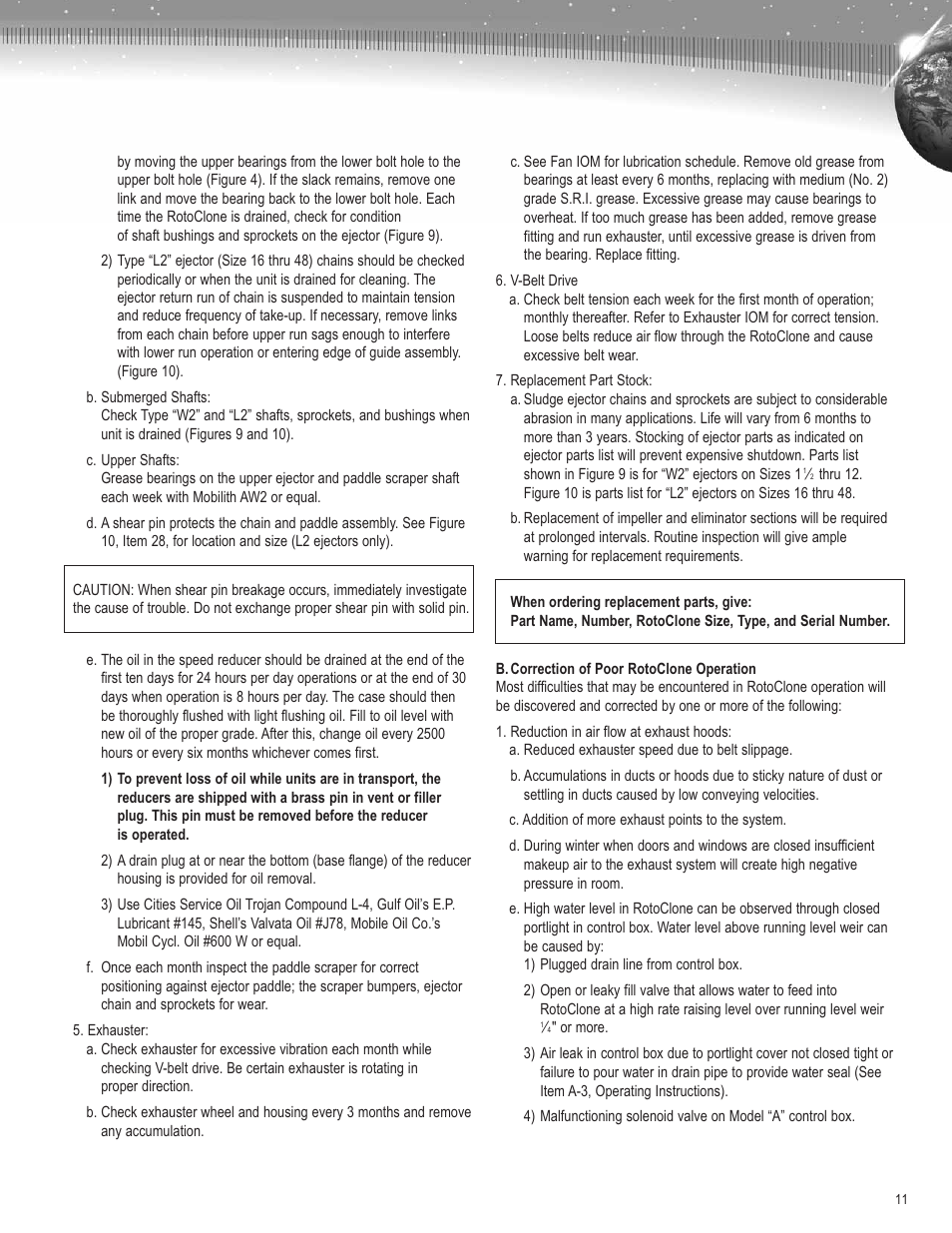 AAF International Type N RotoClone User Manual | Page 11 / 16