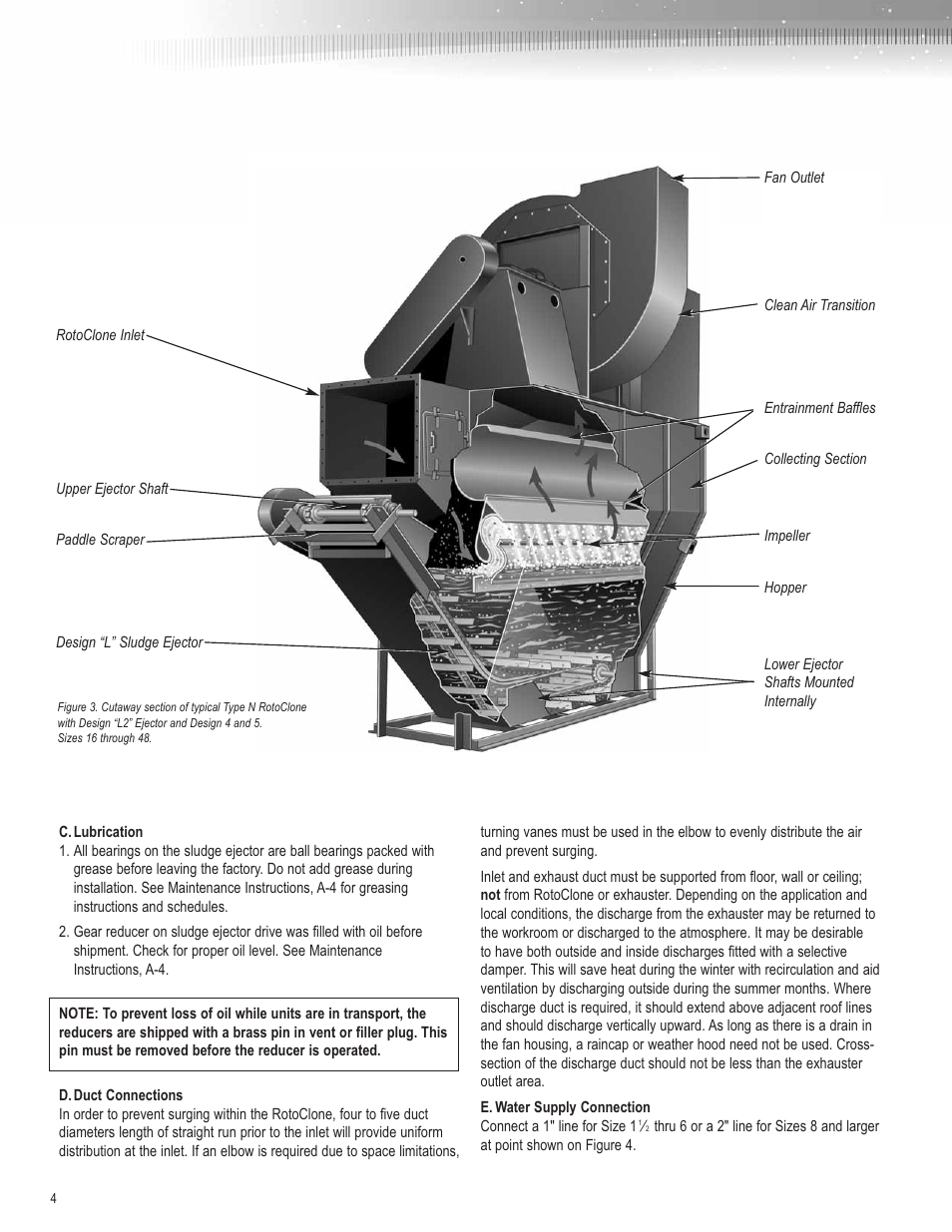 AAF International Type N RotoClone User Manual | Page 4 / 16