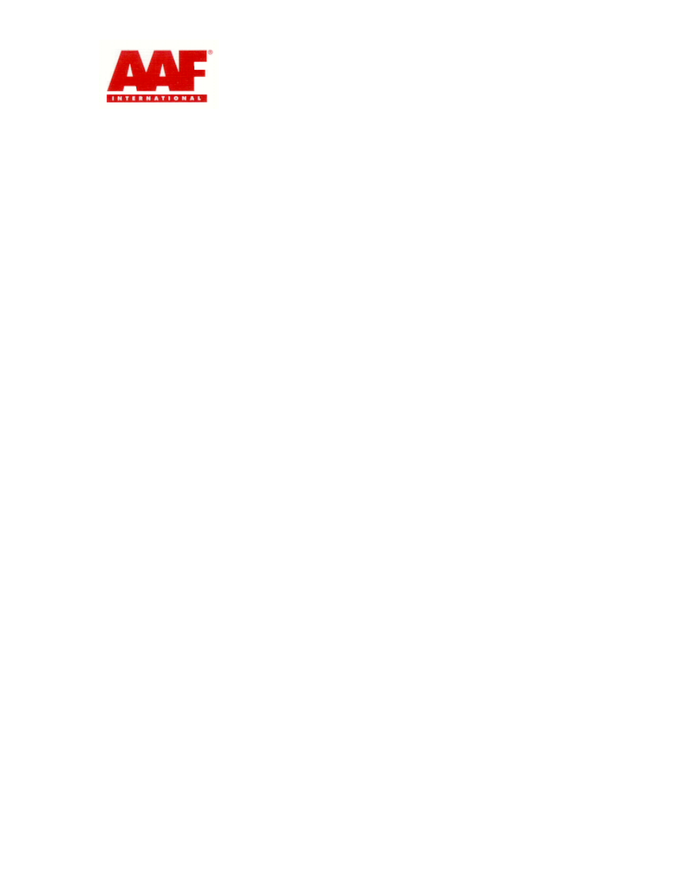 AAF International Flat Bank Side Access User Manual | Page 2 / 2