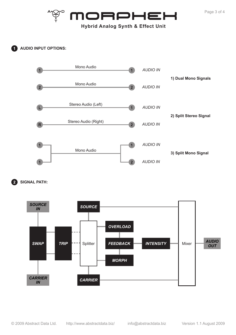 Abstract Data Morphex User Manual | Page 4 / 5