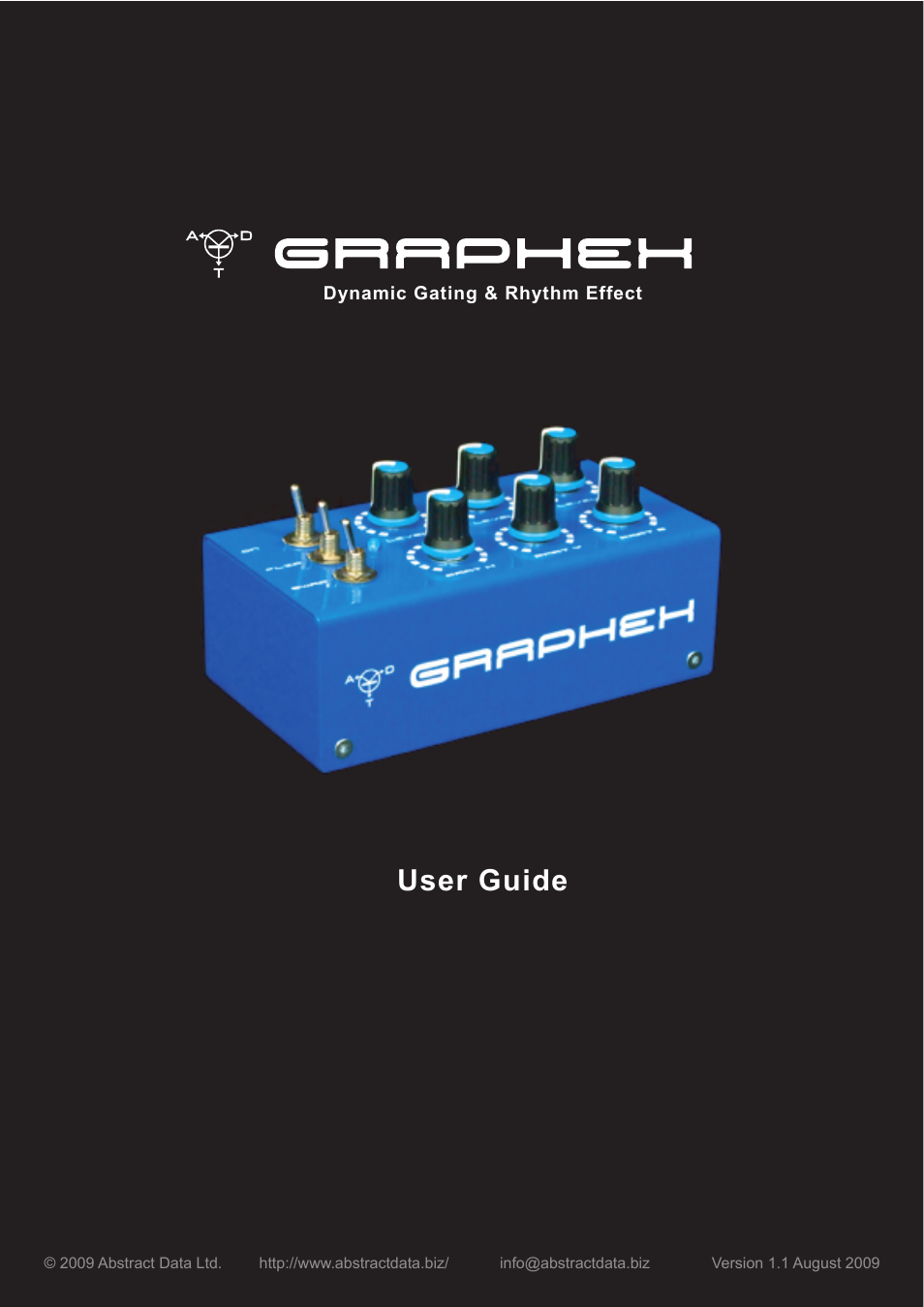 Abstract Data Graphex User Manual | 5 pages