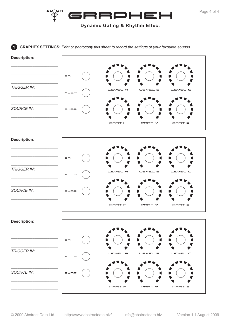 Abstract Data Graphex User Manual | Page 5 / 5