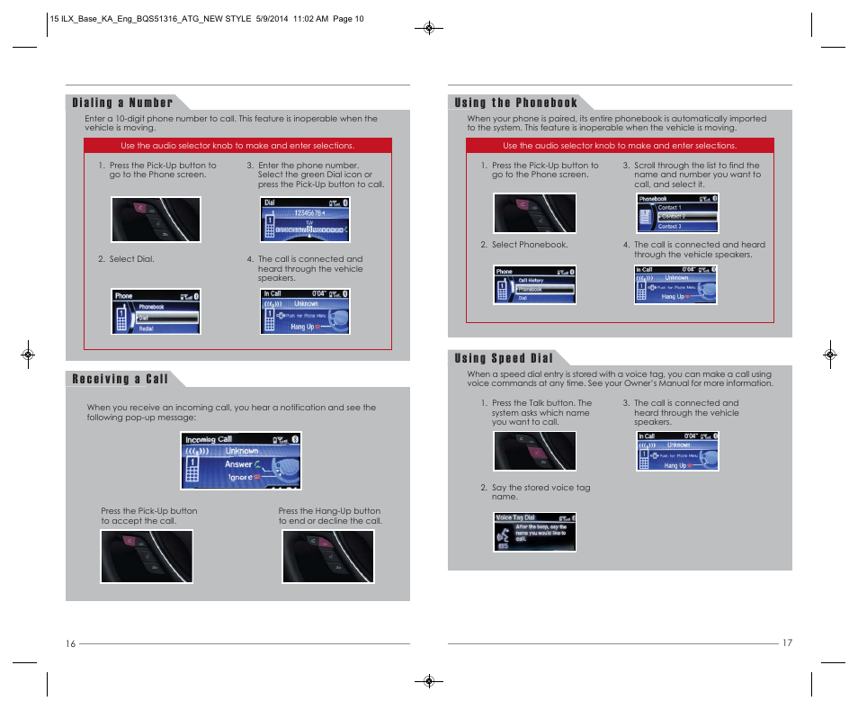 Acura 2015 ILX - Advanced Technology Guide (Premium) User Manual | Page 10 / 13