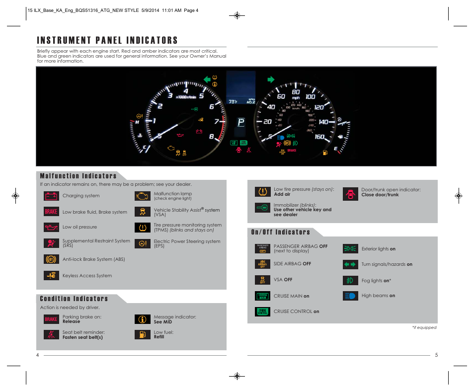 Acura 2015 ILX - Advanced Technology Guide (Premium) User Manual | Page 4 / 13