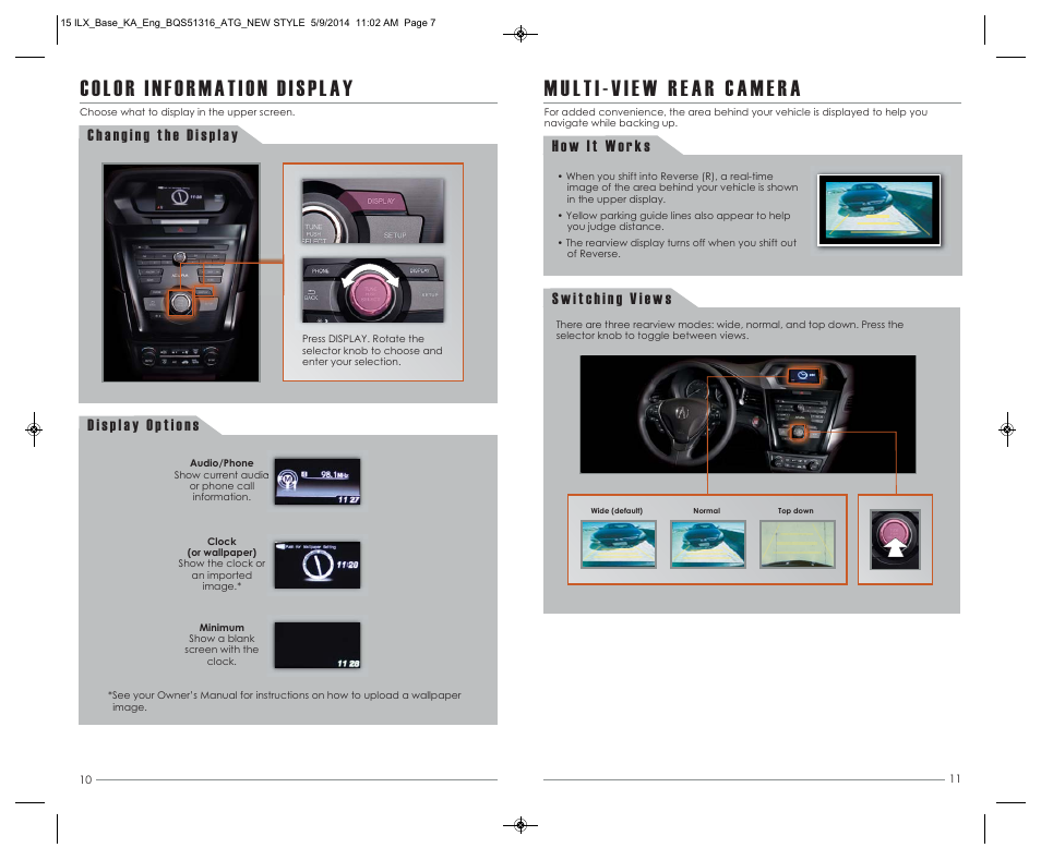 Acura 2015 ILX - Advanced Technology Guide (Premium) User Manual | Page 7 / 13