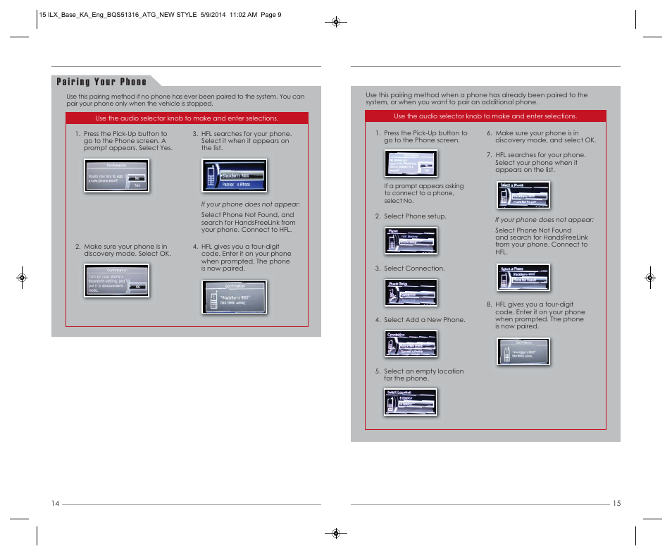 Acura 2015 ILX - Advanced Technology Guide (Premium) User Manual | Page 9 / 13