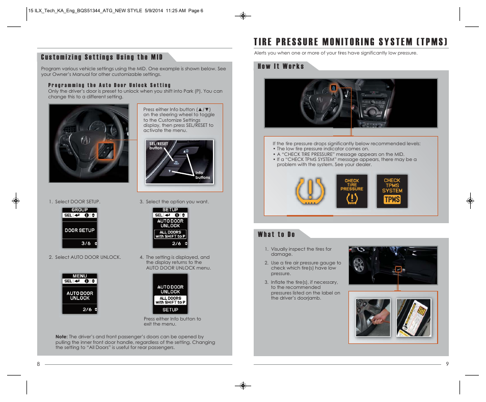 Acura 2015 ILX - Advanced Technology Guide (Technology) User Manual | Page 6 / 19